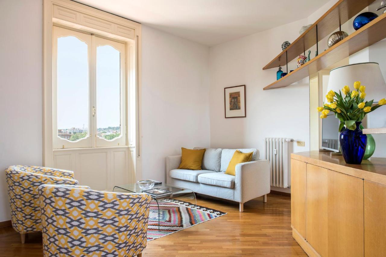 Elegant Floor - Unique View Of Rome's Skyline Tibernestrome Lejlighed
